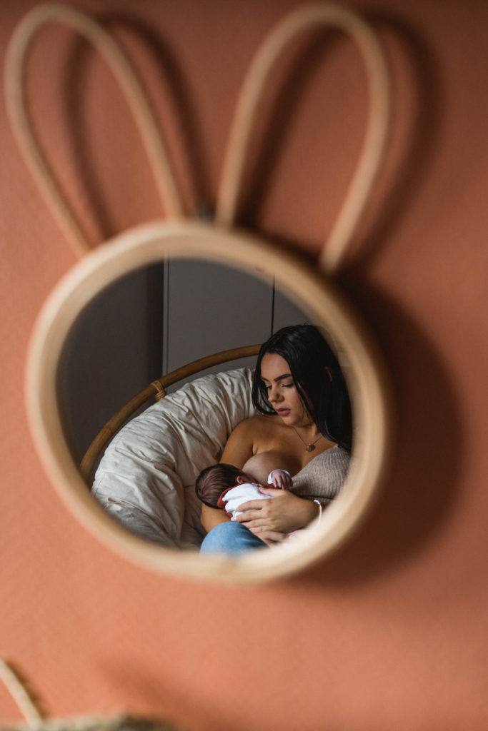 allaitement reflet miroir