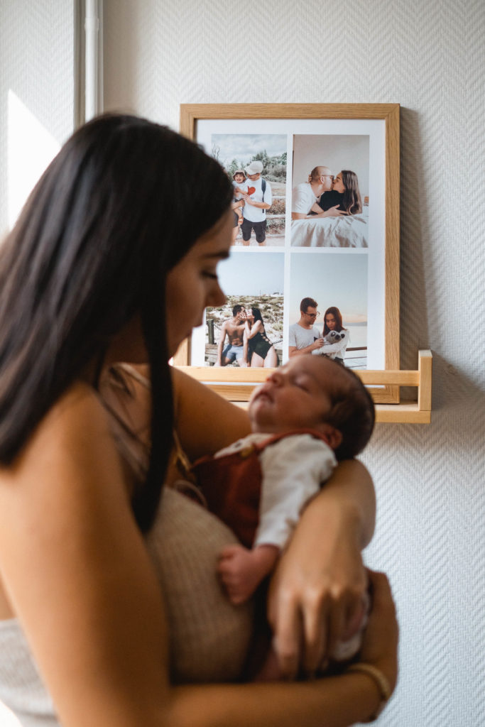 séance photo de famille naissance nouveau né